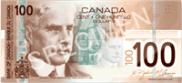 100 Canadian dollars (Obverse)