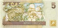 5 Fijian dollars (Reverse)