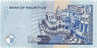 50 Mauritian rupees (Obverse)