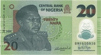 20 Nigerian naira (Obverse)