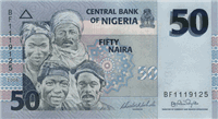 50 Nigerian naira (Obverse)