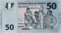 50 Nigerian naira (Reverse)