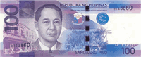 100 Philippine piso (Obverse)