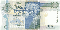 10 Seychelles rupee (Obverse)