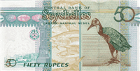 50 Seychelles rupee (Reverse)