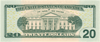 20 United States dollars (Reverse)