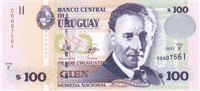 100 Uruguayan pesos (Obverse)